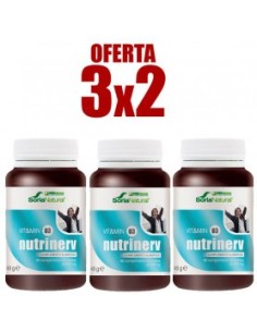 Pack 3X2 C-03 Nutrinerv 60 Comprimidos de Mgdose