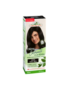 Crema Colorante Henna Negro 80Ml. de Corpore Sano
