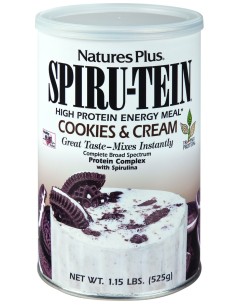 Spiru-Tein Cookies & Cream 525 Gr de Natures Plus