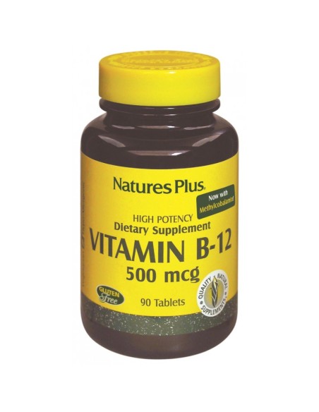 Vitamina B12 500 Mcg 90 Comp de Natures Plus