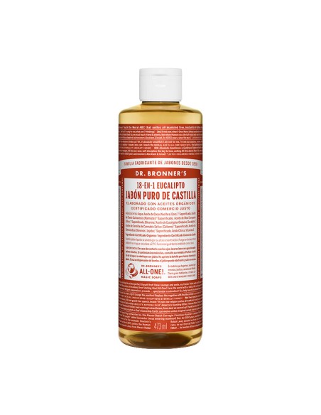 Jabon Liquido Eucalipto 475 Ml de Dr Bronners