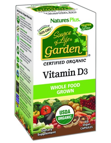 Garden Vitamina D3 60 Cap de Natures Plus