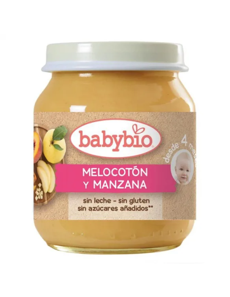 Babybio Potito Melocoton Manzana 130 Gr de Babybio