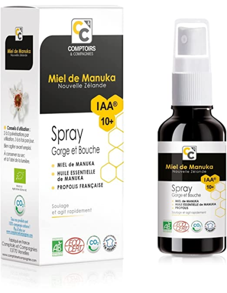 Spray Garganta Miel De Manuka Iaa10+ 25Ml. de Comptoirs & Compagnies