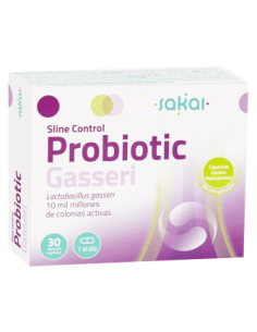 Sline Control Probiotic Gasseri 30 Caps  Salud Digestiva