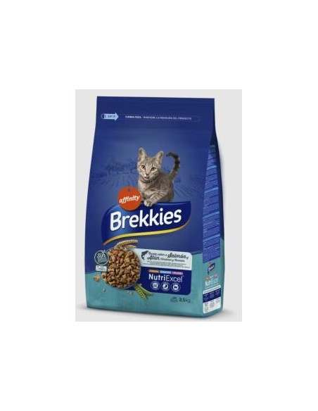 Brekkies Excel Cat Receta Salmon 3,5Kg. de Brekkies Veterinaria