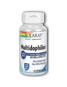 Multidophilus12- 50 Vegcaps Protección Entérica de Solaray