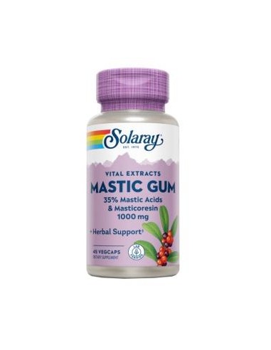 Mastic Gum 500 Mg - 45 Vegcaps de Solaray