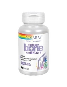 Collage Bone Complete - 90 Vegcaps de Solaray