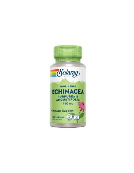 Echinacea(Pur/Angus) 460Mg - 100 Vegcaps de Solaray