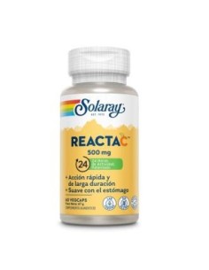 Reacta C 500 Mg - 60 Vegcaps de Solaray