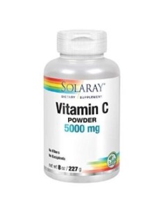 Vitamina C No Acida Polvo - 227 G. de Solaray