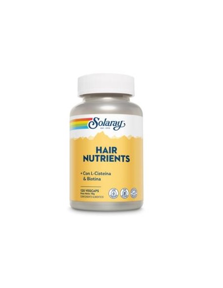 Hair Nutrients - 120 Vegcaps de Solaray