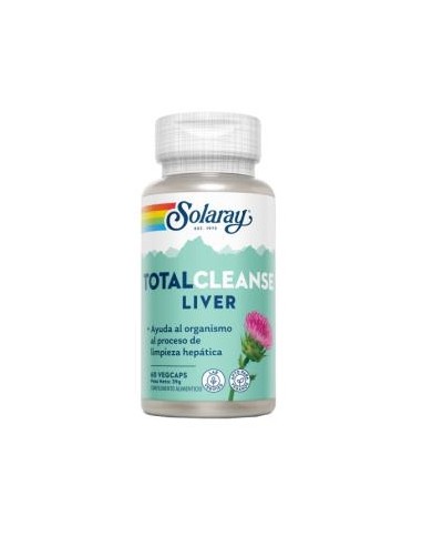 Total Cleanse Liver- 60 Vegcaps de Solaray