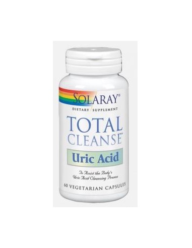 Total Cleanse Uric Acid - 60 Vegcaps de Solaray