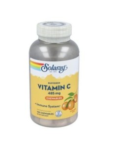 Vitamina C 485 Mg. - 100 Comp. Masticables Naranja de Solaray