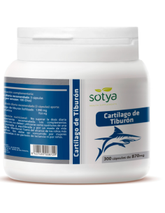 Cartilago Tiburon 870 Mg 300 Caps de Sotya