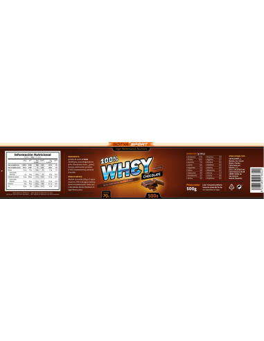 100% Whey Chocolate 500G Sotya