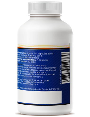 Bcaa'S (Aminoa.Ramificados) 120 Capsulas De 600Mg de Sotya