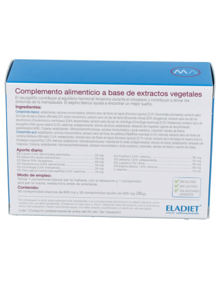 Vita Woman Menopausia 60 Comprimidos de Eladiet