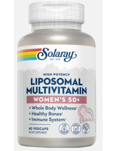 Women'S +50 Liposomal Multivit. 60 Vegcaps de Solaray