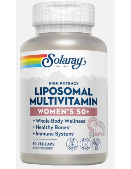 Women'S +50 Liposomal Multivit. 60 Vegcaps de Solaray