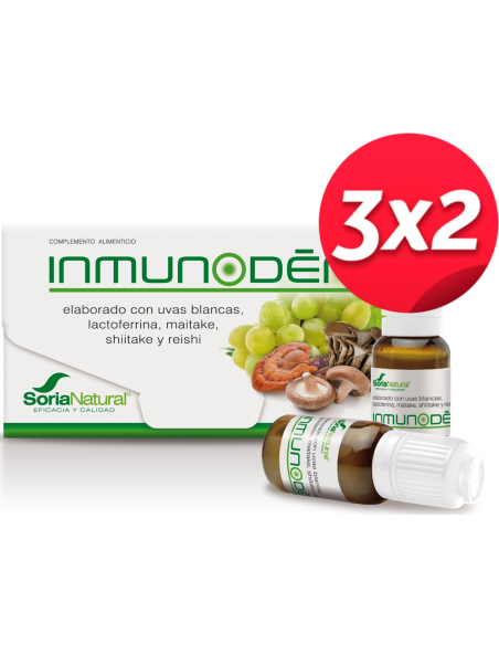 Pack 3X2 Inmunoden Senior 10Viales de Soria Natural.