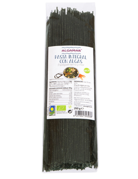 Pasta Integral Con Algas - Espagueti de Algamar
