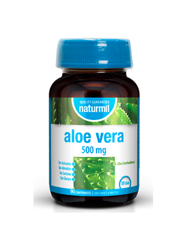 Aloe Vera 500 Mg  90 Comprimidos De Dietmed