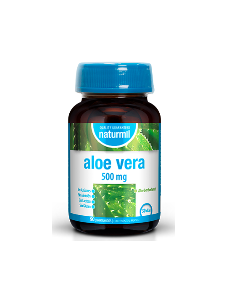 Aloe Vera 500 Mg  90 Comprimidos De Dietmed