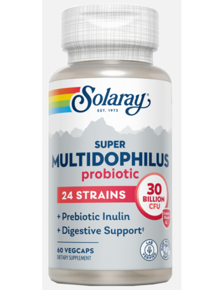 Super Multidophilus(Tm) 24-60 Vegcaps Proteccion Enterica de Solaray