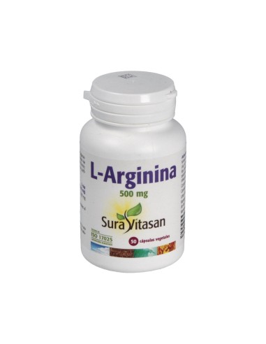 L-Arginina 500Mg. 50Cap.