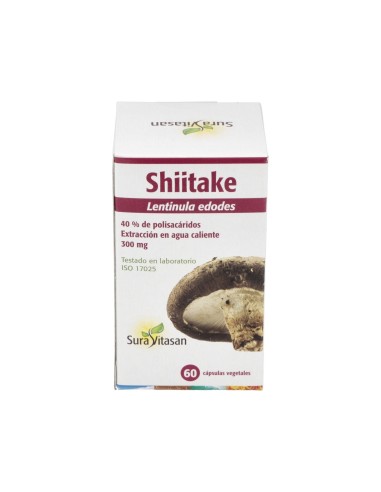 Shiitake   60 cápsulas de Sura Vitasan