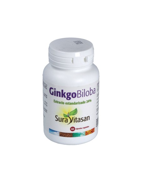 Ginkgo Biloba   60 cápsulas de Sura Vitasan