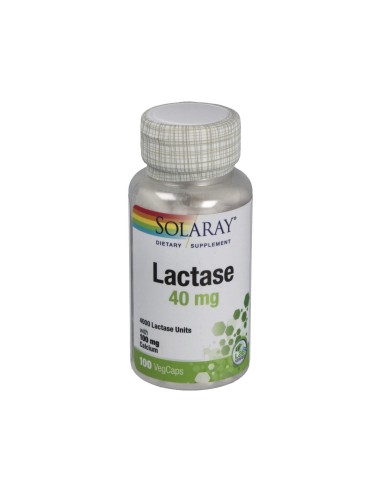 Lactase 40Mg. 4000Fcc 100Cap.Veg