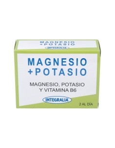Magnesio + Potasio 60 Capsulas de Integralia.