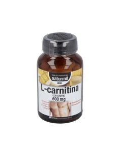 L-Carnitina Slim 600 Mg  60 Capsulas De Dietmed