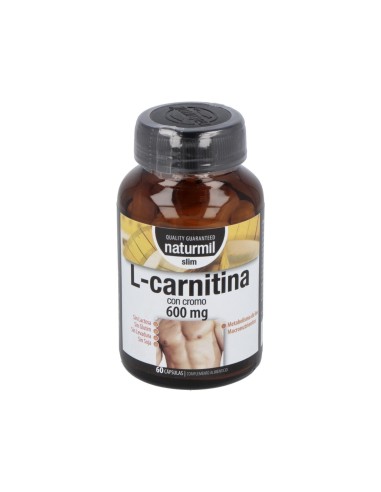 L-Carnitina Slim 600 Mg  60 Capsulas De Dietmed