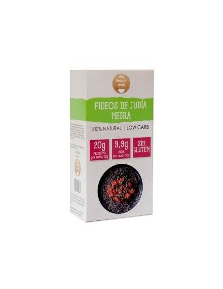 Fideos Proteicos De Judia Negra 200Gr.