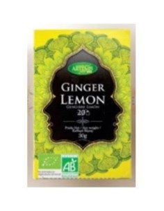 Te Jengibre Y Limon Sin Teina Infusion 20Bolsitas de Artemis Bio