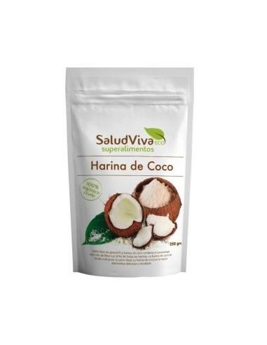 Harina De Coco 250Gr. Bio Sg Vegan de Salud Viva