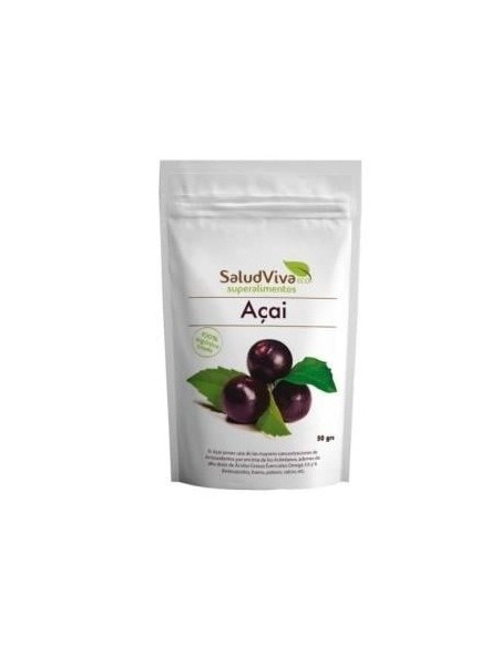 Açai En Polvo 50Gr. Bio Sg S/A Vegan de Salud Viva