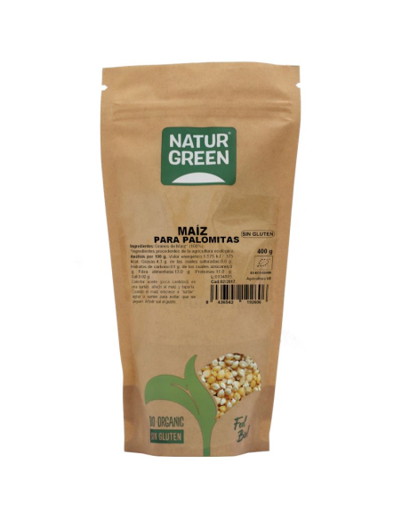 Naturgreen Maiz Palomitas Bio 450 Grs de Naturgreen