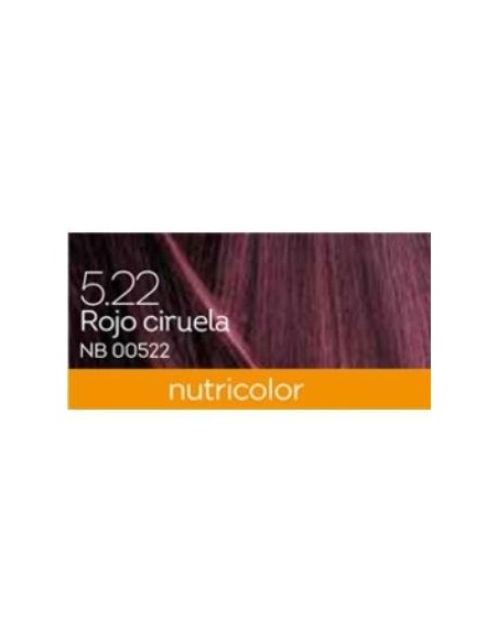 Tinte Plum Red Dye 140 Ml Rojo Ciruela ·5.22 de Biokap