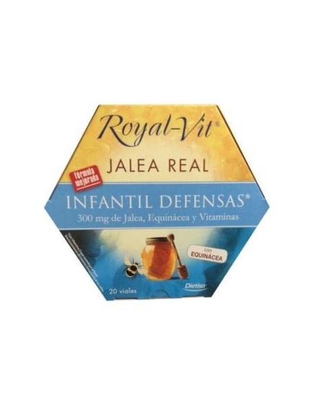 Jalea Real Royal Vit Infantil 300Mg. 20Amp de Dietisa