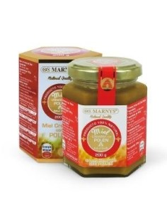 Miel cremosa con polen 200gr. de marnys