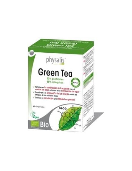 Green tea - te verde 60 comprimidos Physalis