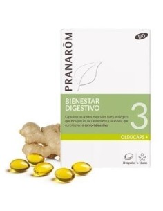 Oleocaps+ Plus 3 Bienestar Digestivo 30Cap. Bio de Pranarom