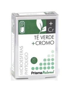 Te Verde + Cromo Microesferas 30Cap. de Prisma Natural