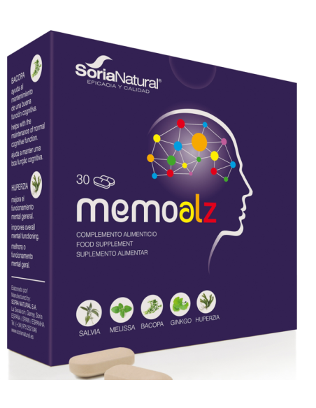 Memoalz 30 Comprimidos de Soria Natural